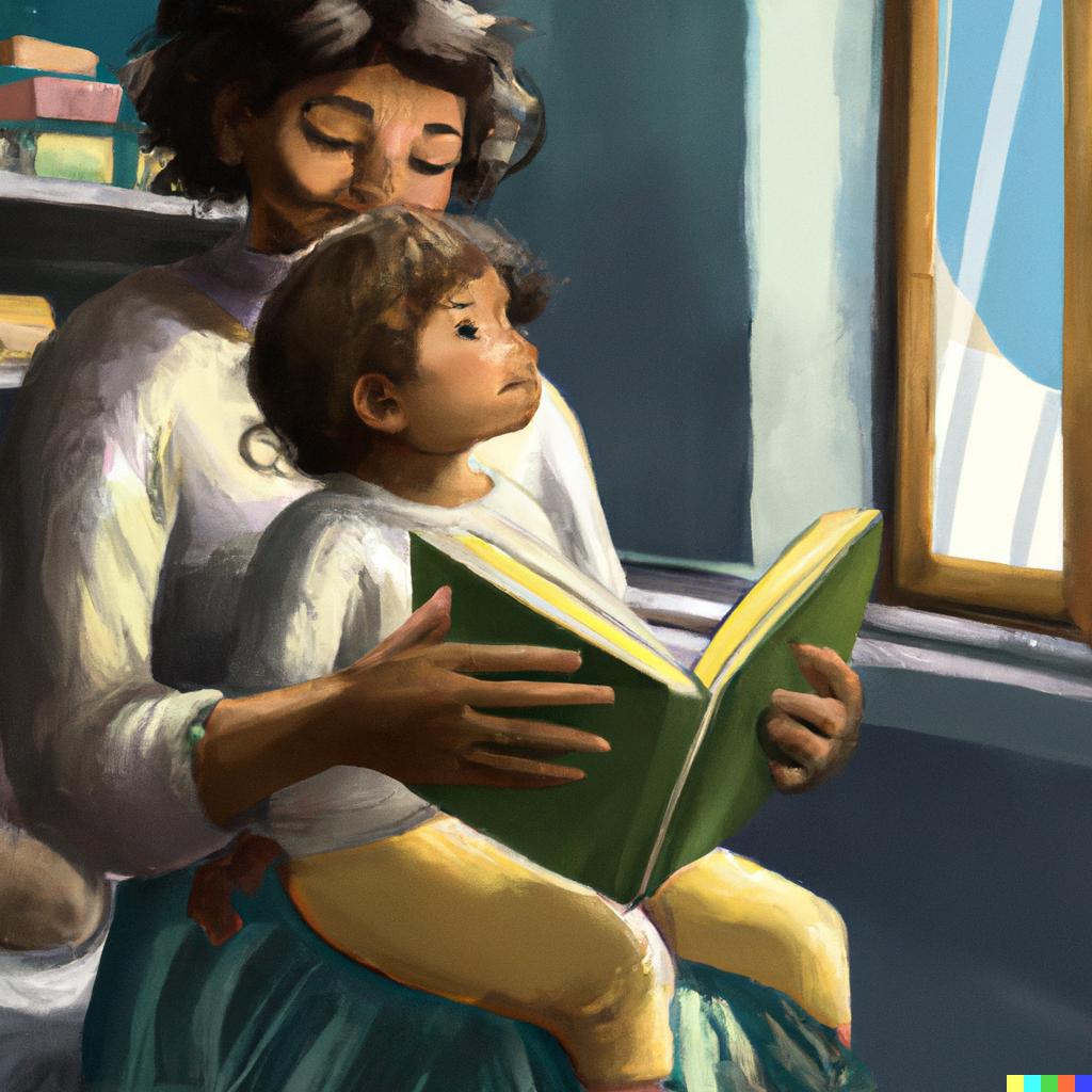 How reading to a child helps their development